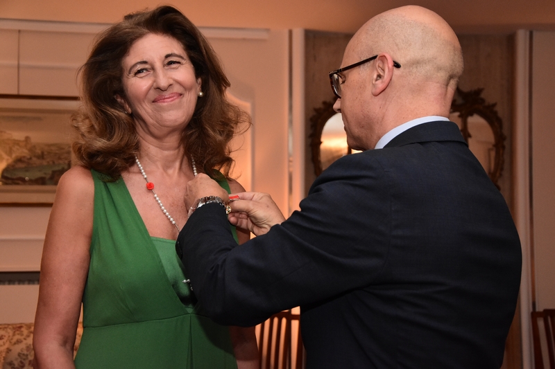 Order of the Star of Italy to Mrs. Marie Semaan